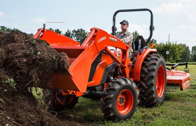 2015 Kubota MX5800 HST Front Loader