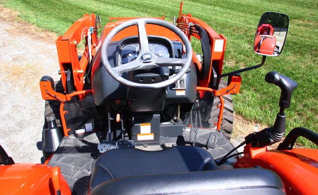 2016 Kioti NX4510 Cockpit