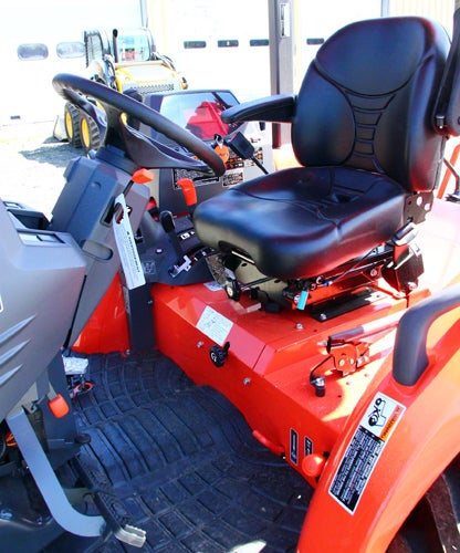 2016 Kubota L45 TLB Seat