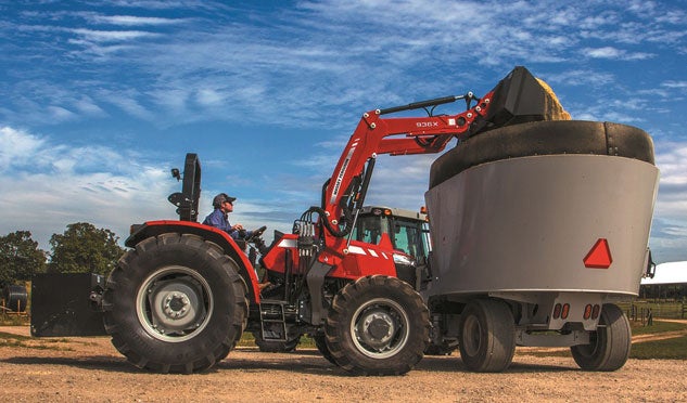 Massey Ferguson 4700 Mixing