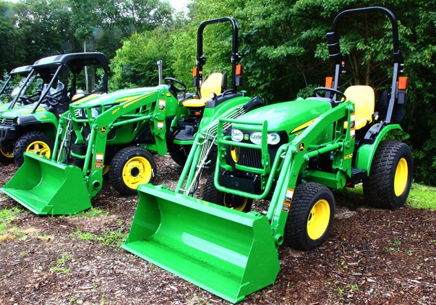 2017 John Deere 2038R and 2025R