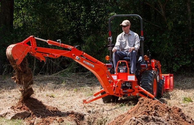 2017 Kubota B2601 Working