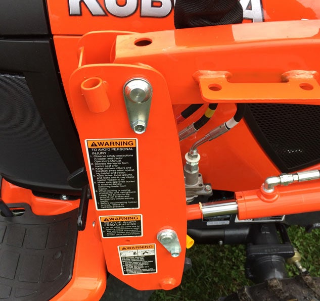 2017 Kubota BX23S Grease Caps