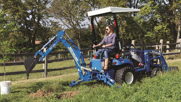 2018 New Holland Workmaster 25S Backhoe