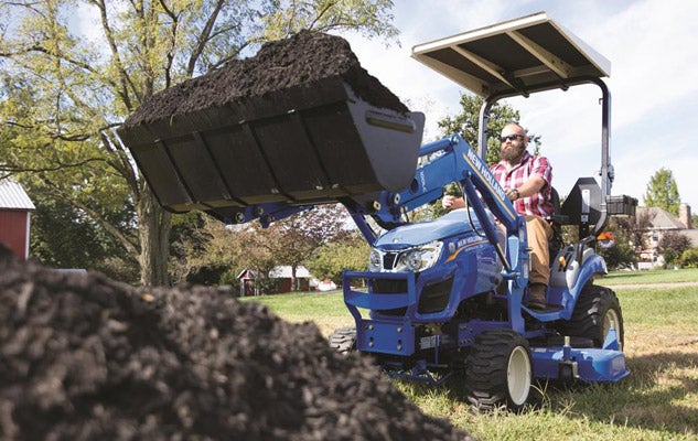 2018 New Holland Workmaster 25S Loader