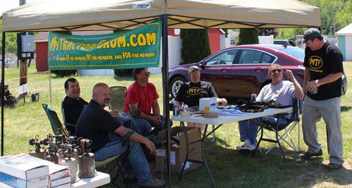 MyTractorForum.com at the Antique Engine & Tractor Show