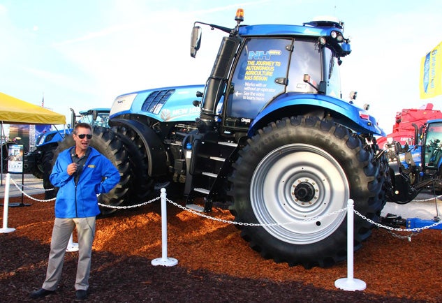 New Holland Autonomous Tractor