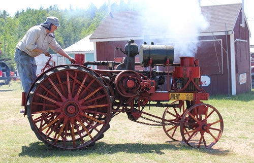 Avery tractor on display at the Antique Engine & Tractor Show