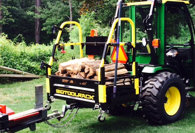 Big Tool Rack with Wood Splitter