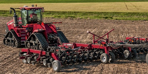 Case IH Steiger Rowtrac with Implements