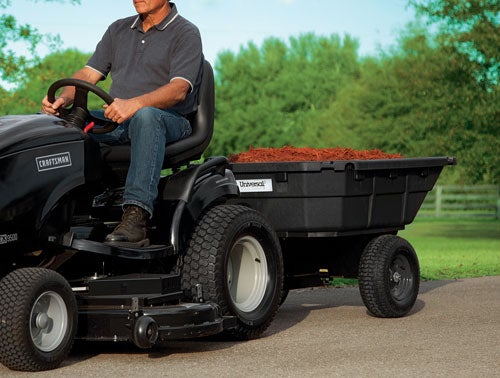 2012 Craftsman CTX9500 Hauling