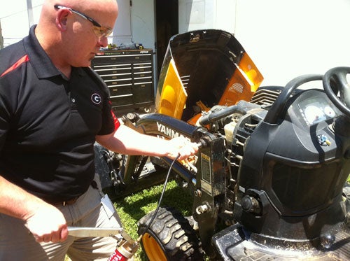 Greasing the Tractor