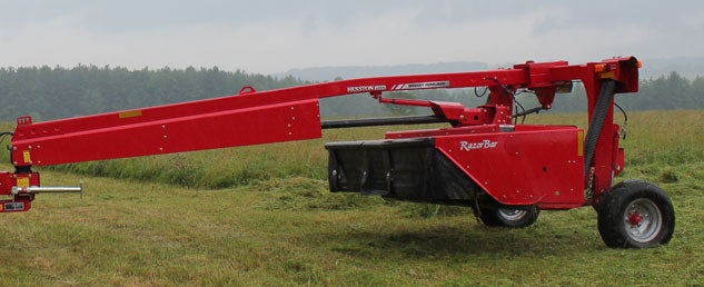 Hesston 1366 Disc Mower Left Side