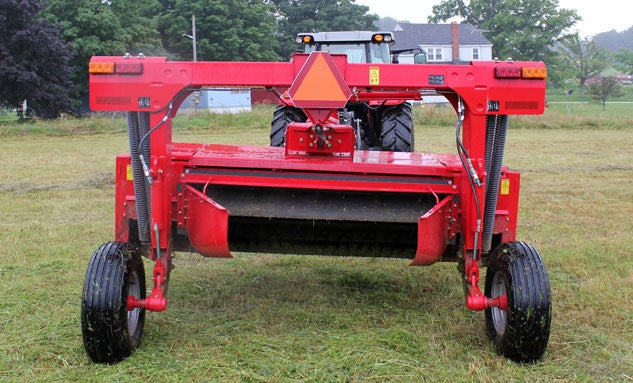 Hesston 1366 Disc Mower Rear