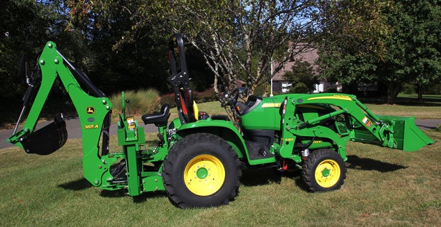 John Deere 3033R Profile