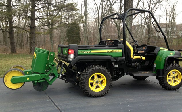 John Deere Gator 825i with Planter