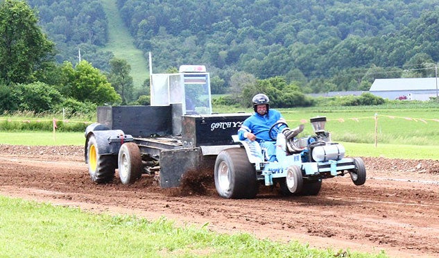 John Deere V-8 Tractor Pull.