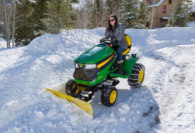 2016 John Deere X394 4WS Plow