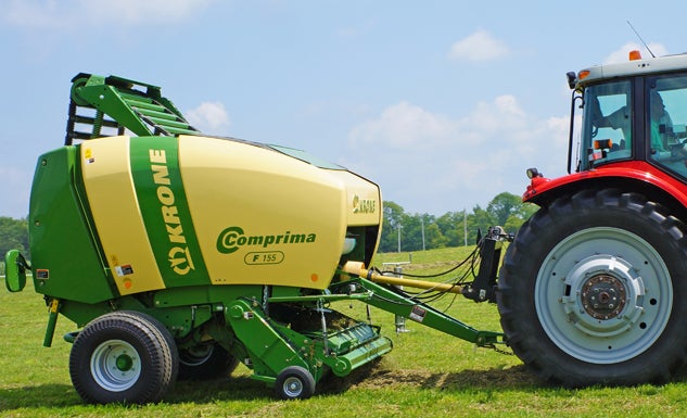 Krone Comprima Round Baler Beauty