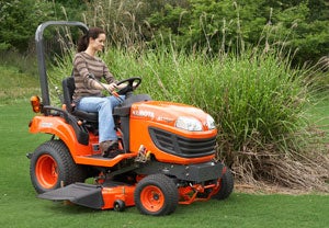 Kubota BX1860 Mowing