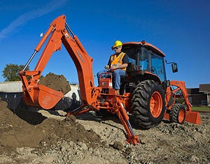 Kubota Grand L40 Series with Backhoe