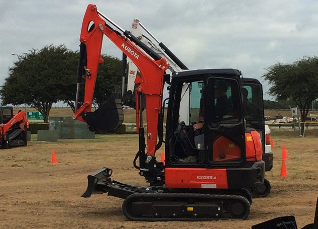 Kubota KX033-4 Compact Excavator