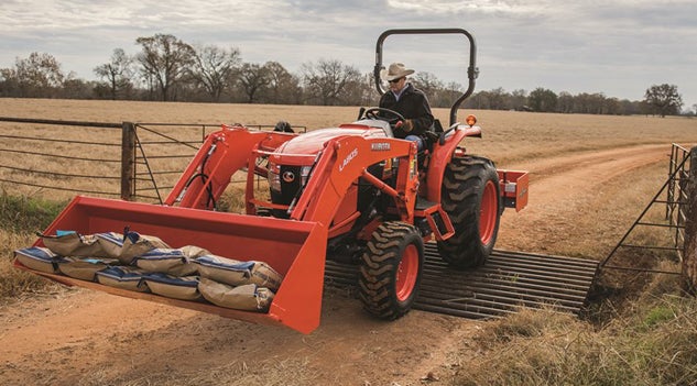 Kubota Grand L3560 Working