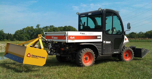 Kubota with UTV Hitchworks Hitch