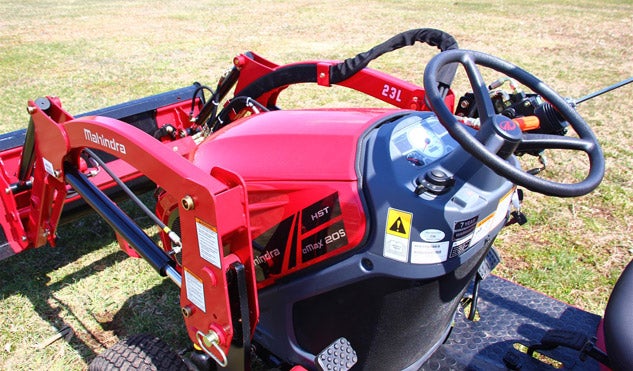 Mahindra eMax 20 Cockpit