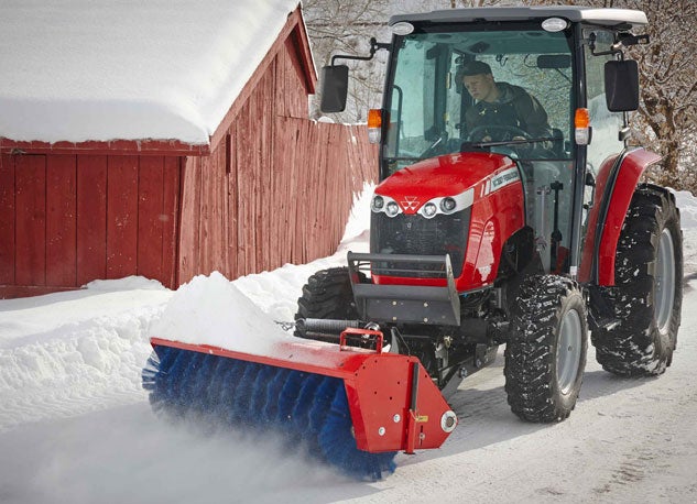 Massey Ferguson Sweeper Snow