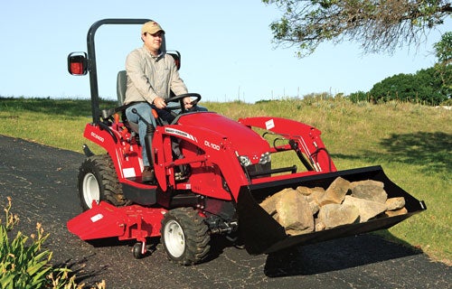 2012 Massey Ferguson GC2400 with Loader