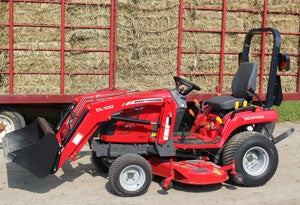 2012 Massey Ferguson GC2400 Right Side