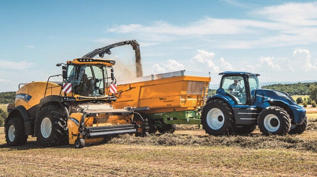 Methane Powered Tractor