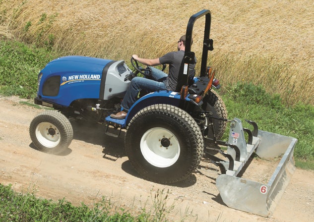 New Holland Workmaster 33 Box Blade