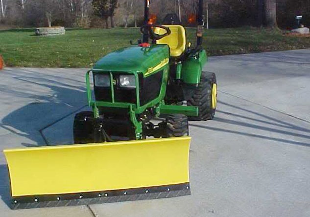 John Deere Tractor with Plow