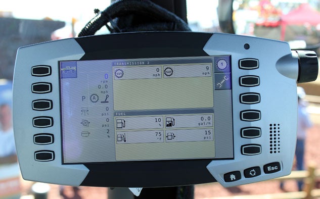 RoGator RG700 Sprayer Display