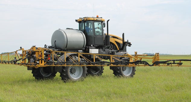 RoGator RG700 Sprayer Field