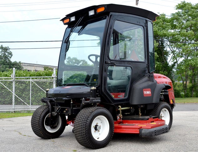 Toro Groundmaster Cab Installed