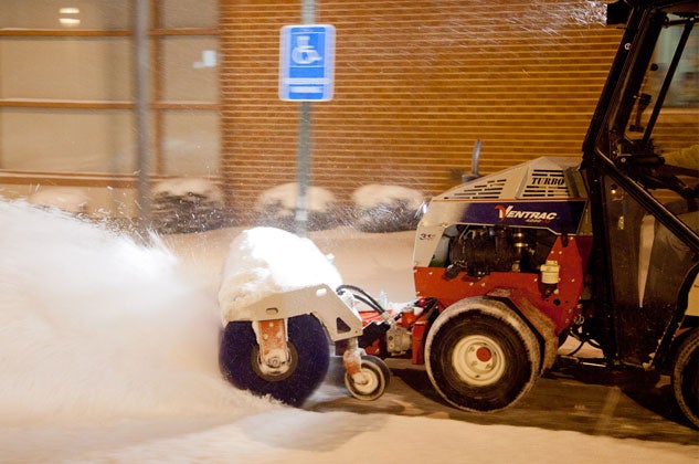 Ventrac Rotary Broom Snow Removal