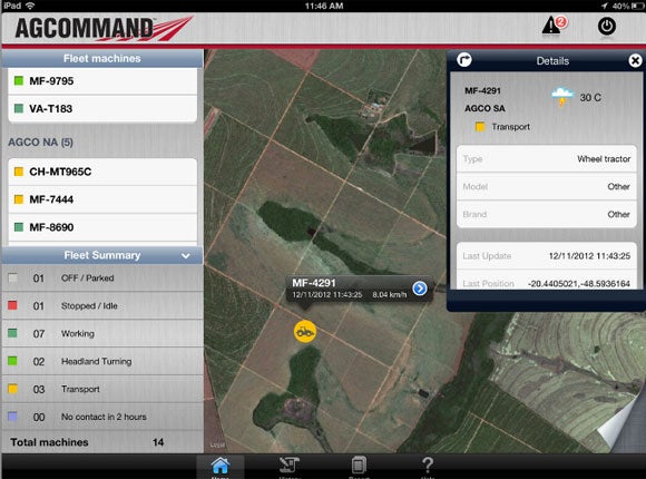 Farmers Can Manage Their Fleets with New AGCO Mobile App