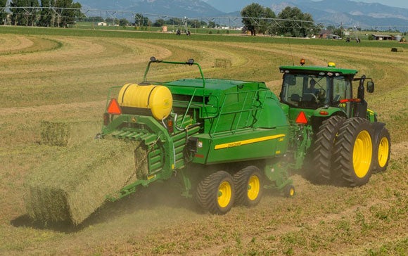 John Deere Introduces New Large Square Balers for 2015