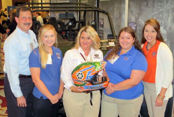 Yamaha Ag Helmet University of Florida