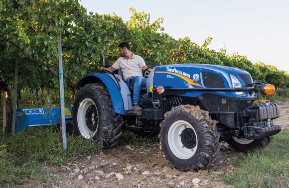 New Holland Unveils New TD4F Orchard Tractors