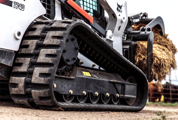 Bobcat Compact Loader Undercarriage Close