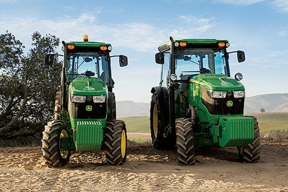 John Deere Unveils Narrow 5G Series Tractors