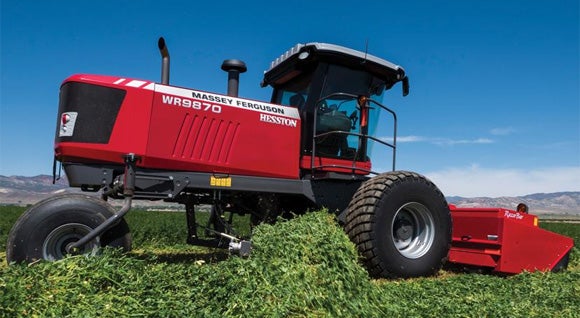 Hesston by Massey Ferguson Triple Windrower Attachment