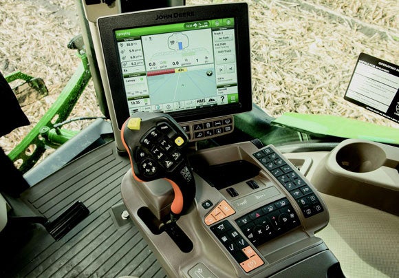 John Deere CommandViewTM III Cab and Carbon Fiber Booms