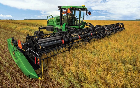 John Deere W170 Windrower