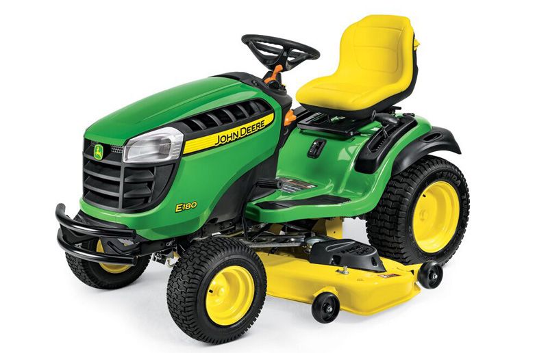 John Deere E180: Best Lawn Tractors