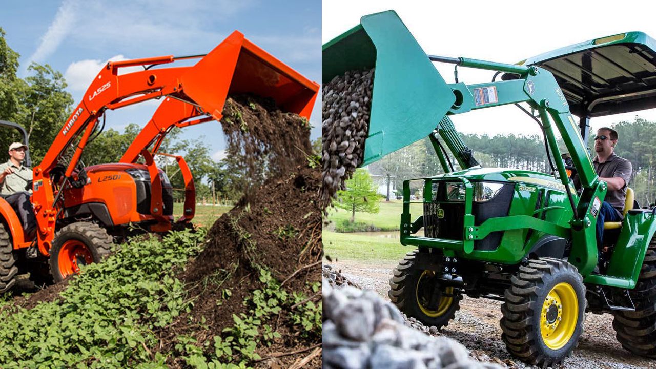 John Deere 3025E vs. Kubota L2501